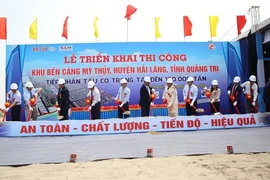 Khởi công cảng Mỹ Thủy hơn 14.000 tỉ đồng