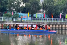 Thành phố Hồ Chí Minh khai thác thêm một tour du lịch đường thủy