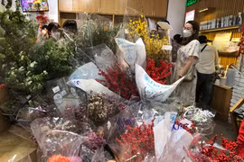 Hoa nhập khẩu hút hàng 