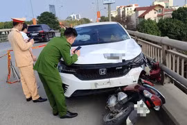 Vụ 2 cô gái bị ôtô tông văng khỏi cầu tử vong: Kết quả nồng độ cồn của tài xế