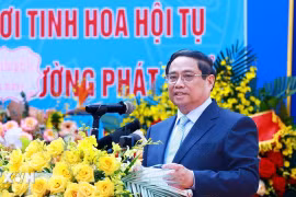 Thủ tướng: Dạy tốt, học tốt để đưa dân tộc Việt Nam trở thành dân tộc thông thái