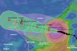 Bão YAGI mạnh lên thành siêu bão trong hôm nay