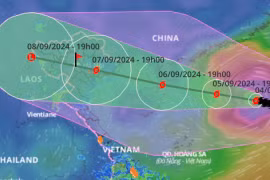 Bão số 3 sẽ tăng lên cấp 15-16, dự báo 5 tỉnh - thành chịu tác động mạnh nhất