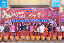Tổ chức chương trình “Xuân đoàn kết-Tết yêu thương” cho thiếu nhi dân tộc thiểu số xã Đak Tơ Ver huyện Chư Păh