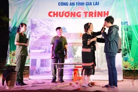 Đội văn nghệ xung kích Công an tỉnh: Biểu diễn hay, tuyên truyền giỏi 