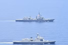 Philippines, Nhật Bản lần đầu tập trận chung trên Biển Đông