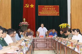 Thường trực Huyện ủy Đức Cơ gặp mặt cán bộ được luân chuyển, điều động xuống cơ sở