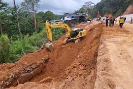 Tai nạn lao động trên công trường đèo Prenn, 2 công nhân thương vong