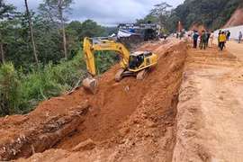 Tai nạn lao động trên công trường đèo Prenn, 2 công nhân thương vong
