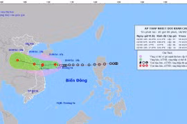 Ứng phó với áp thấp nhiệt đới: Nguy cơ thành bão và gây lũ lụt