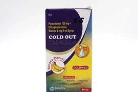 Phát hiện hàm lượng chất độc hại trong siro trị cảm lạnh Cold Out