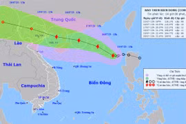 Bão số 1 giật cấp 10 hình thành trên Biển Đông, có khả năng mạnh thêm