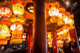 Chùm ảnh: Rộn ràng không khí đón năm mới ở các nước 