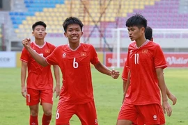 Thắng cực đậm U.16 Myanmar, U.16 Việt Nam vào bán kết Đông Nam Á với ngôi đầu bảng