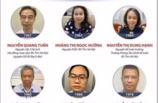 [Infographics] Xét xử vụ thông thầu tại Bệnh viện Tim Hà Nội 