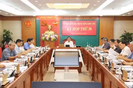 UBKTTW xem xét, thi hành kỷ luật một số tổ chức đảng, đảng viên