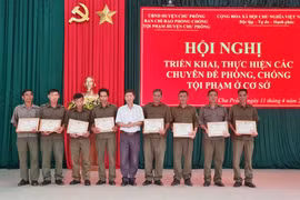 Chư Prông triển khai công tác phòng-chống tội phạm ở cơ sở 