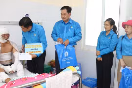 Thêm một vụ tai nạn lao động ở Bình Dương: Hai người bị bỏng nặng