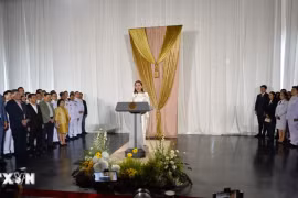 Nội các Thái Lan của Thủ tướng Paetongtarn Shinawatra tuyên thệ nhậm chức