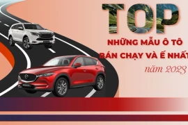 Tốp những mẫu ô tô bán chạy và ế nhất năm 2023