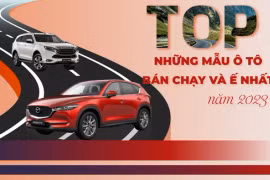 Tốp những mẫu ô tô bán chạy và ế nhất năm 2023