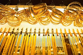 Giá vàng thế giới tăng trở lại, dứt chuỗi giảm 4 phiên