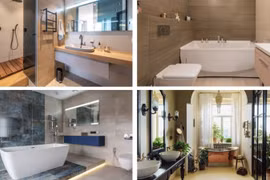 Những bí quyết đơn giản để trang trí phòng tắm trông sang trọng hơn