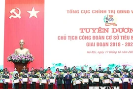 Tôn vinh 100 chủ tịch công đoàn cơ sở tiêu biểu xuất sắc toàn quân