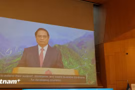 Thủ tướng phát biểu trực tuyến tại lễ công bố chỉ số đổi mới sáng tạo toàn cầu