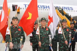 Đoàn quân đội VN hoàn thành nhiệm vụ tại Thổ Nhĩ Kỳ, về nước an toàn 