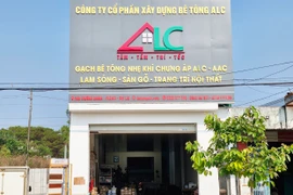 Công ty cổ phần Xây dựng bê tông ALC: Bê tông khí chưng áp-vật liệu xây dựng mới 