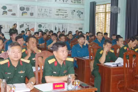 Tập huấn xây dựng kế hoạch sẵn sàng chiến đấu cho các đơn vị tự vệ