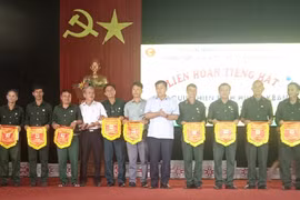 Hội Cựu chiến binh xã Sơ Pai đạt giải nhất Liên hoan Tiếng hát Cựu chiến binh huyện Kbang