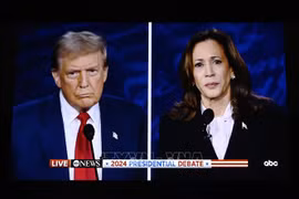 Ông Trump ám chỉ không muốn tham gia tranh luận lần 2 với bà Harris