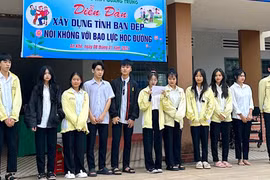 Tháo “ngòi nổ” bạo lực học đường