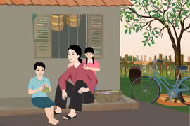 Hiên nhà nhớ mẹ