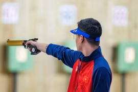 Bắn súng Việt Nam giành 9 HCV tại Giải Vô địch Đông Nam Á lần thứ 45