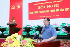 Thủ tướng Phạm Minh Chính dự Hội nghị Quân chính toàn quân