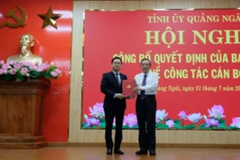 Thứ trưởng Bộ Khoa học và Công nghệ làm Phó Bí thư Tỉnh ủy Quảng Ngãi