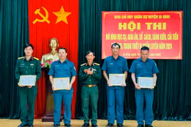 Ia Grai thi mô hình học cụ, vật chất huấn luyện năm 2024