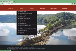 Quảng bá thông tin xúc tiến đầu tư trên nền tảng webGIS