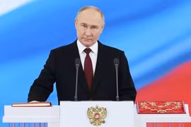 Phát biểu tại lễ nhậm chức, Tổng thống Vladimir Putin nói về quan hệ Nga - phương Tây