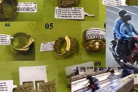 Vụ cướp tiệm vàng ở Cam Ranh: Công an truy tìm 12 mẫu trang sức, xe máy