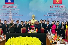 Kon Tum và Champasak (Lào) ký kết hợp tác giai đoạn 2023-2027