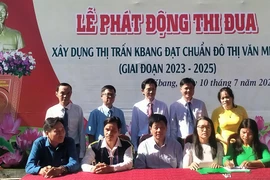 Thị trấn Kbang phấn đấu đạt chuẩn đô thị văn minh vào năm 2025