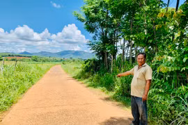 Ông Kpuih Bo tận tâm với buôn làng