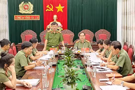 Kiểm tra chéo phong trào thi đua “Vì an ninh Tổ quốc” tại Công an tỉnh Gia Lai