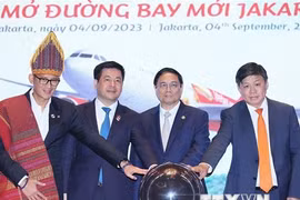 Thủ tướng dự Lễ công bố mở đường bay thẳng Jakarta-Hà Nội của Vietjet