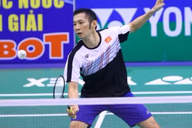 Tiến Minh vào vòng chính Giải Cầu lông Vietnam Open 2024