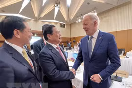 Thủ tướng Phạm Minh Chính gặp Tổng thống Hoa Kỳ Joe Biden